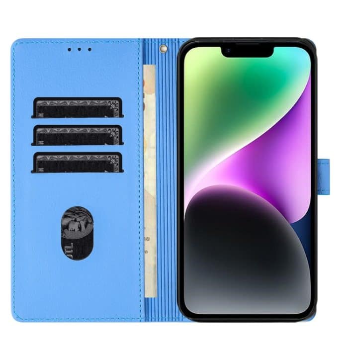 Handyhülle aus Leder mit geprägtem Cartoon-Elefantenmotiv, For iPhone 14 Plus, For iPhone 14, For iPhone 14 Pro, For iPhone 14 Pro Max – Bild 5