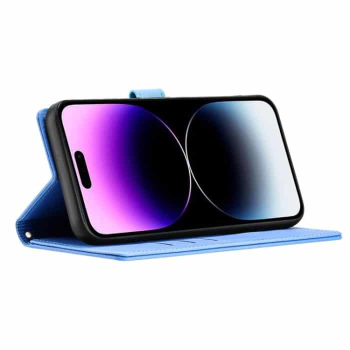 Handyhülle aus Leder mit geprägtem Cartoon-Elefantenmotiv, For iPhone 16 Pro Max, For iPhone 16 Pro, For iPhone 16 Plus, For iPhone 16 – Bild 5