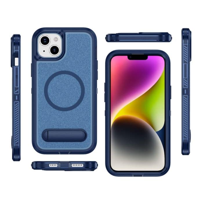 Guard MagSafe Holder Matte PC Hybrid TPU-Telefonhülle, For iPhone 16 Pro – Bild 2