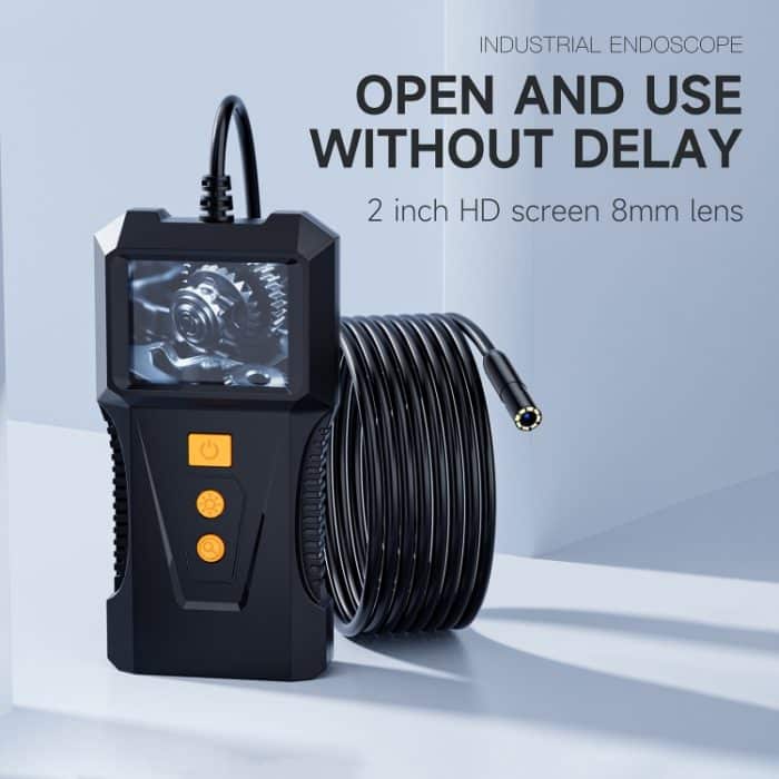 P230 8mm 2 Zoll Einzelkamera-Endoskop mit Bildschirm, 2m, 5m, 10m, 15m, 20m – Bild 2