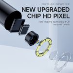 P230 8mm 2 Zoll Einzelkamera-Endoskop mit Bildschirm, 2m, 5m, 10m, 15m, 20m – Bild 3