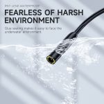 P230 8mm 2 Zoll Einzelkamera-Endoskop mit Bildschirm, 2m, 5m, 10m, 15m, 20m – Bild 4