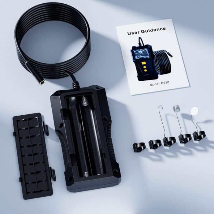 P230 8mm 2 Zoll Einzelkamera-Endoskop mit Bildschirm, 2m, 5m, 10m, 15m, 20m – Bild 9