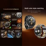 Zeblaze Ares 1,508 Zoll 4G LTE Android 10 Smart Watch, 6 GB + 128 GB, MTK6762 Octa Core, unterstützt Herzfrequenz/Blutsauerstoff – Bild 3