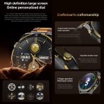 Zeblaze Ares 1,508 Zoll 4G LTE Android 10 Smart Watch, 6 GB + 128 GB, MTK6762 Octa Core, unterstützt Herzfrequenz/Blutsauerstoff – Bild 6