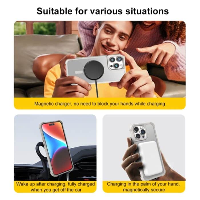 Skin Feel MagSafe Handyhülle, For iPhone 16 Pro Max, For iPhone 16 Pro, For iPhone 16 Plus, For iPhone 16, For iPhone 15 Pro Max, For iPhone 15 Pro – Bild 7