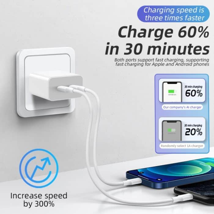 M160 PD 40W Dual Type-C Schnellladegerät – Bild 6