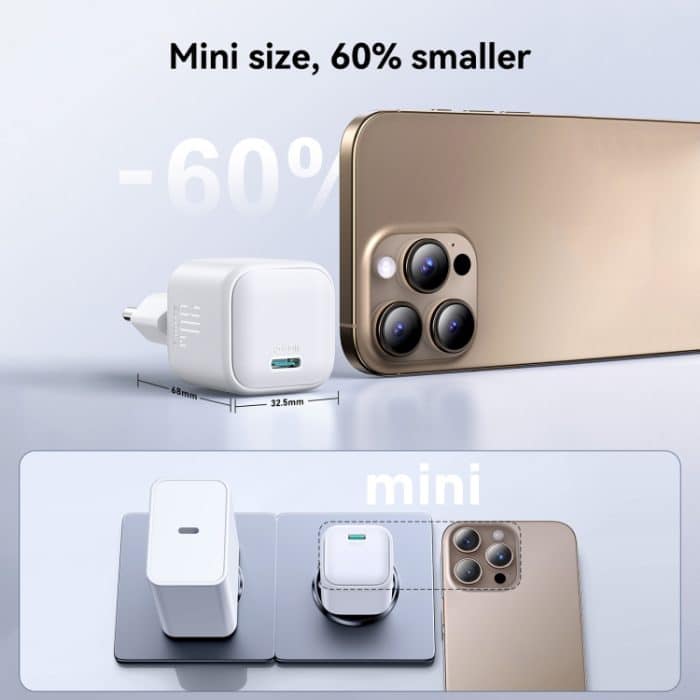 JOYROOM JR-TCG15 30W GaN USB-C / Typ-C Port Mini-Ladegerät – Bild 3