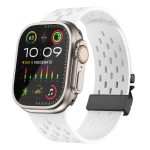 Uhrenarmband aus Mesh-Silikon mit Schnalle, For Apple Watch 46mm / 49mm / 45mm / 44mm
