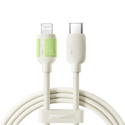 JOYROOM S-A53 Fluorescent Series 30W Typ-C auf 8-Pin Schnellladedatenkabel