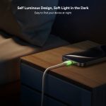 JOYROOM S-A53 Fluorescent Series 60W Typ-C auf Typ-C Schnellladedatenkabel – Bild 3