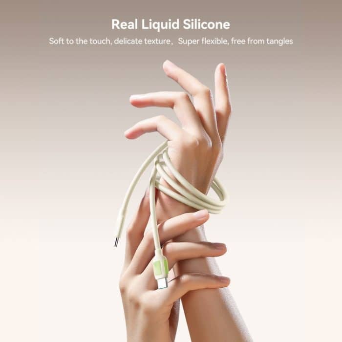 JOYROOM S-A53 Fluorescent Series 60W Typ-C auf Typ-C Schnellladedatenkabel – Bild 4