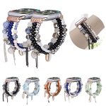 Uhrenarmband mit Muschelperlen und Kette, For Apple Watch 46mm / 49mm / 45mm / 44mm, For Apple Watch 42mm / 41mm / 40mm / 38mm – Bild 2