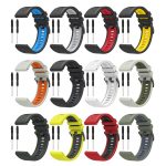 Zweifarbiges Silikon-Uhrenarmband mit Schnellverschluss und Werkzeug, For Garmin 26mm, For Garmin 22mm – Bild 3