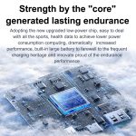 LEMFO K65 1,43 Zoll Bluetooth-Anruf-Smartwatch, unterstützt Herzfrequenz/Blutsauerstoff – Bild 4