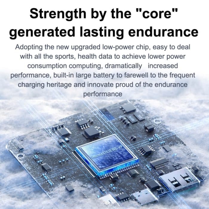 LEMFO K65 1,43 Zoll Bluetooth-Anruf-Smartwatch, unterstützt Herzfrequenz/Blutsauerstoff – Bild 4