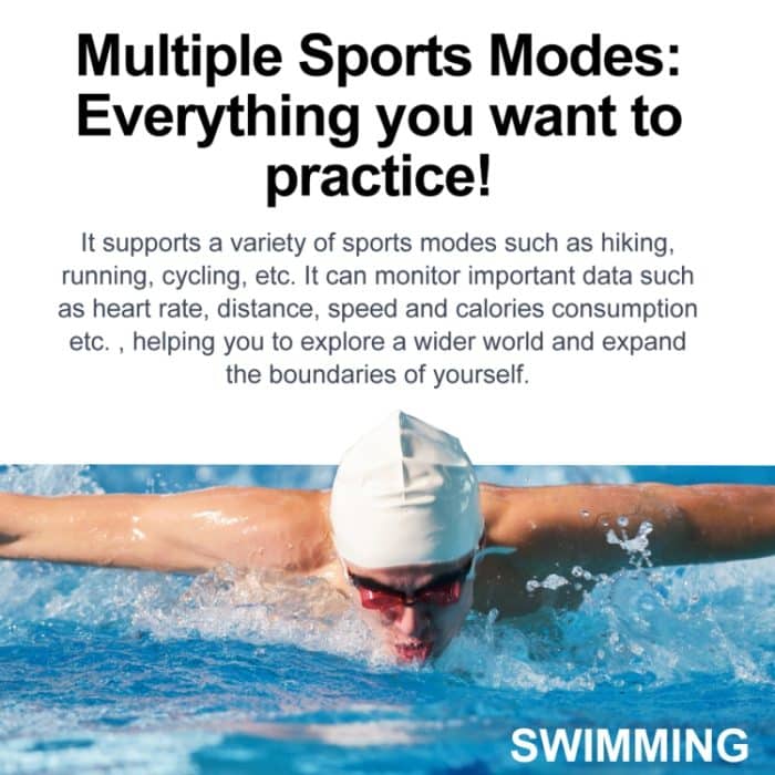 LEMFO K65 1,43 Zoll Bluetooth-Anruf-Smartwatch, unterstützt Herzfrequenz/Blutsauerstoff – Bild 8