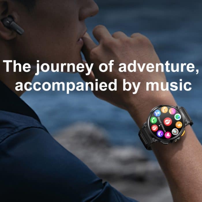 LEMFO K66 1,85 Zoll Bluetooth-Anruf-Smartwatch, unterstützt Herzfrequenz/Blutsauerstoff – Bild 12