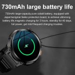 LEMFO K66 1,85 Zoll Bluetooth-Anruf-Smartwatch, unterstützt Herzfrequenz/Blutsauerstoff – Bild 5