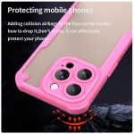Armor Glaze PC Hybrid TPU-Telefonhülle, For iPhone 16 Pro, For iPhone 16 Plus, For iPhone 16, For iPhone 15 Pro Max – Bild 4