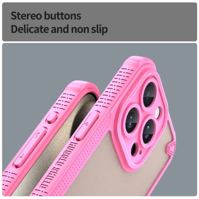 Armor Glaze PC Hybrid TPU-Telefonhülle, For iPhone 15 Pro, For iPhone 15 Plus, For iPhone 15, For iPhone 14 Plus – Bild 6