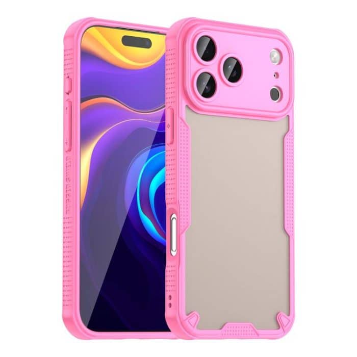 EDA007225336A.jpg Armor Glaze PC Hybrid TPU-Telefonhülle, For iPhone 17, For iPhone 17 Air, iPhone 16e, For iPhone 16 Pro Max – Bild 1