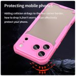 Armor Glaze PC Hybrid TPU-Telefonhülle, For iPhone 17, For iPhone 17 Air, iPhone 16e, For iPhone 16 Pro Max – Bild 4