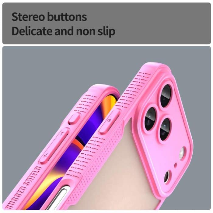 Armor Glaze PC Hybrid TPU-Telefonhülle, For iPhone 17, For iPhone 17 Air, iPhone 16e, For iPhone 16 Pro Max – Bild 6