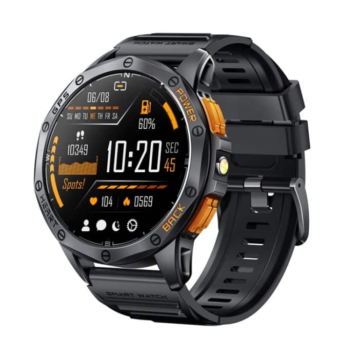 LEMFO K67 1,43 Zoll AMOLED-Bildschirm GPS-Sport-Smartwatch, unterstützt Bluetooth-Anrufe/Gesundheitsüberwachung – Bild 1