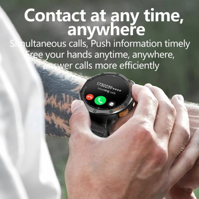 LEMFO K67 1,43 Zoll AMOLED-Bildschirm GPS-Sport-Smartwatch, unterstützt Bluetooth-Anrufe/Gesundheitsüberwachung – Bild 8