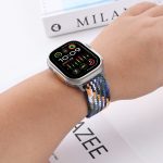 Geflochtenes Uhrenarmband mit Druckknopf, For Apple Watch 46mm / 49mm / 45mm / 44mm – Bild 5