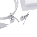 S925 Sterling Silber Zahnbürste Cup Anhänger DIY Armband Halskette Zubehör – Bild 6
