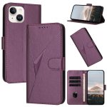Handyhülle aus Leder mit Dreiecksmuster und Schnallenverschluss, For iPhone 16 Pro, For iPhone 16 Plus, For iPhone 16