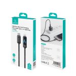 USAMS SJ743 30 W USB-C/Typ-C auf 8-poliges Schnelldatenkabel aus Zinklegierung, Länge: 1,2 m – Bild 7