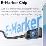 USAMS SJ744 100 W USB-C / Typ-C auf USB-C / Typ-C Zinklegierung-Schnelldatenkabel, Länge: 1,2 m – Bild 5