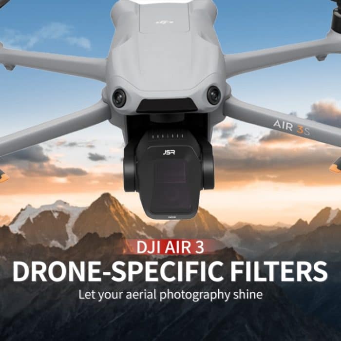 Für DJI Air 3S JSR CB-Serie Drohnen-Objektivfilter, UV, CPL, ND8, ND16, ND32, ND64, ND8PL, ND16PL, ND32PL, ND64PL, NIGHT, STAR, Streak Drawing Blue, Adjustable CPL, 3 in 1 ND8/32/64, 4 in 1 CPL ND8/32/64, 4 in 1 ND8-64PL, 6 in 1 ND8-64 CPL STAR... – Bild 2