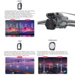 Für DJI Air 3S JSR CB-Serie Drohnen-Objektivfilter, UV, CPL, ND8, ND16, ND32, ND64, ND8PL, ND16PL, ND32PL, ND64PL, NIGHT, STAR, Streak Drawing Blue, Adjustable CPL, 3 in 1 ND8/32/64, 4 in 1 CPL ND8/32/64, 4 in 1 ND8-64PL, 6 in 1 ND8-64 CPL STAR... – Bild 7