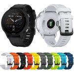 Offizielles Twill-Silikon-Uhrenarmband, For Garmin Forerunner 955 – Bild 2