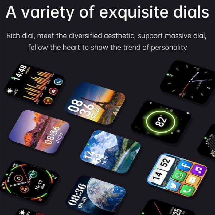 UNIWA DM66 4G Calling Smart Watch, 1,99 Zoll IPS-Bildschirm Android 9.0 unterstützt WiFi GPS, 2GB+16GB, 4GB+64GB – Bild 18