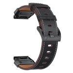 Uhrenarmband aus Edelstahl mit Schnellverschluss und Leder, For Garmin 26mm, For Garmin 22mm – Bild 6