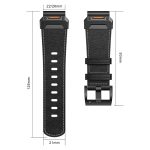 Uhrenarmband aus Edelstahl mit Schnellverschluss und Leder, For Garmin 26mm, For Garmin 22mm – Bild 3