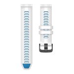 Zweifarbiges Uhrenarmband aus Silikon mit Stahlschnalle, For Garmin Forerunner 965 – Bild 7