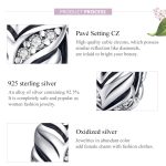 S925 Sterling Silber Weizen Zirkon Perlen DIY Armband Halskette Zubehör – Bild 5