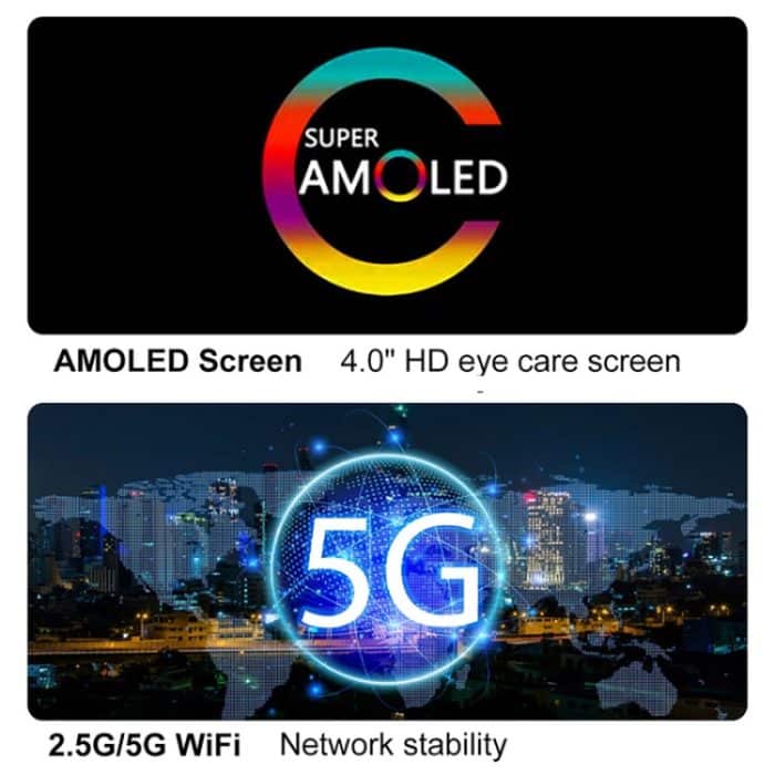 UNIWA MP009 4,0-Zoll-IPS-Bildschirm Android 8.1 AI Smart Music Player Mini Tablet PC, 2GB+16GB – Bild 7