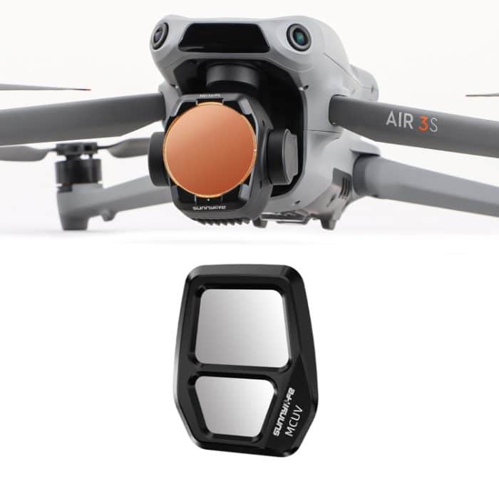 Für DJI Air 3S Sunnylife Kameraobjektivfilter, MCUV, ND8, ND16, ND32, ND64, CPL, ND8PL, ND16PL, ND32PL, ND64PL, 3 in 1 CPL ND8 ND16, 4 in 1 ND8-64, 4 in 1 ND8-64PL, 4 in 1 UV CPL ND32 ND64, 6 in 1 UV CPL ND8-64 – Bild 1