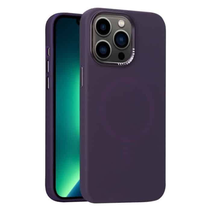 EDA007330011A.jpg Metalllinsenrahmen Flüssigsilikon MagSafe Telefonhülle – Bild 1