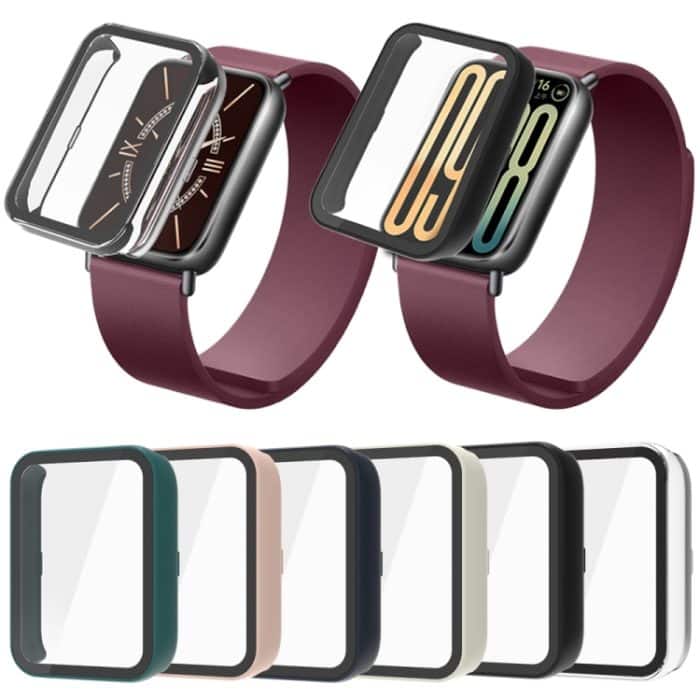 Schutzhülle für Uhr aus PC mit gehärteter Folie, For Xiaomi Smart Band 9 Pro – Bild 2