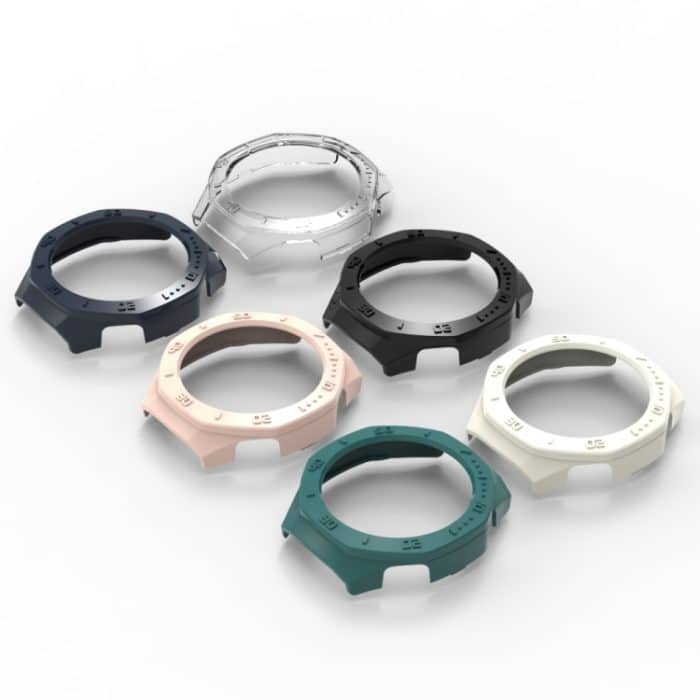 Halbdeckende, hohle PC-Uhrenschutzhülle mit Skala, For Huawei Watch GT 5 Pro 46mm – Bild 3