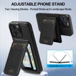 LC.IMEEKE L3-Serie Abnehmbare RFID-Kartentasche Magsafe-Telefonhülle, iPhone 16e, For iPhone 15 Pro Max, For iPhone 15 Pro, For iPhone 15 Plus / 14 Plus – Bild 6