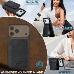 LC.IMEEKE L3-Serie Abnehmbare RFID-Kartentasche Magsafe-Telefonhülle, For iPhone 16 Pro Max, For iPhone 16 Pro, For iPhone 16 Plus, For iPhone 16 – Bild 7